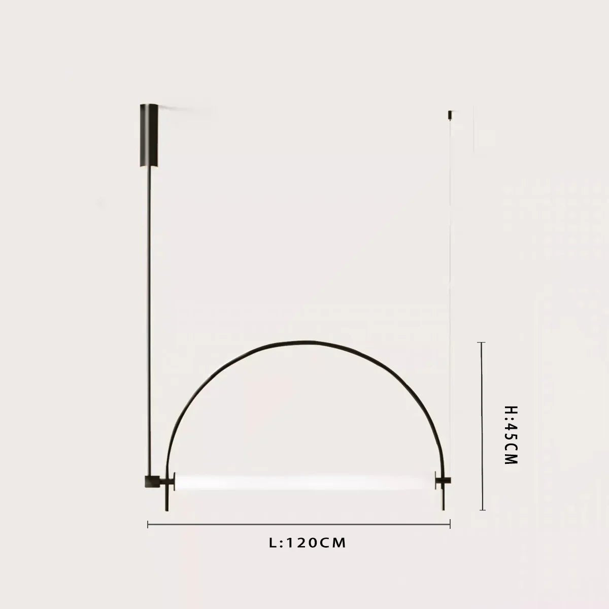 Minimalist Chrome Alloy LED Pendant Light - Decorbites