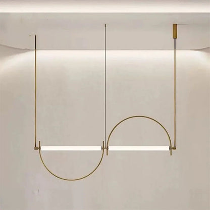 Minimalist Chrome Alloy LED Pendant Light - Decorbites