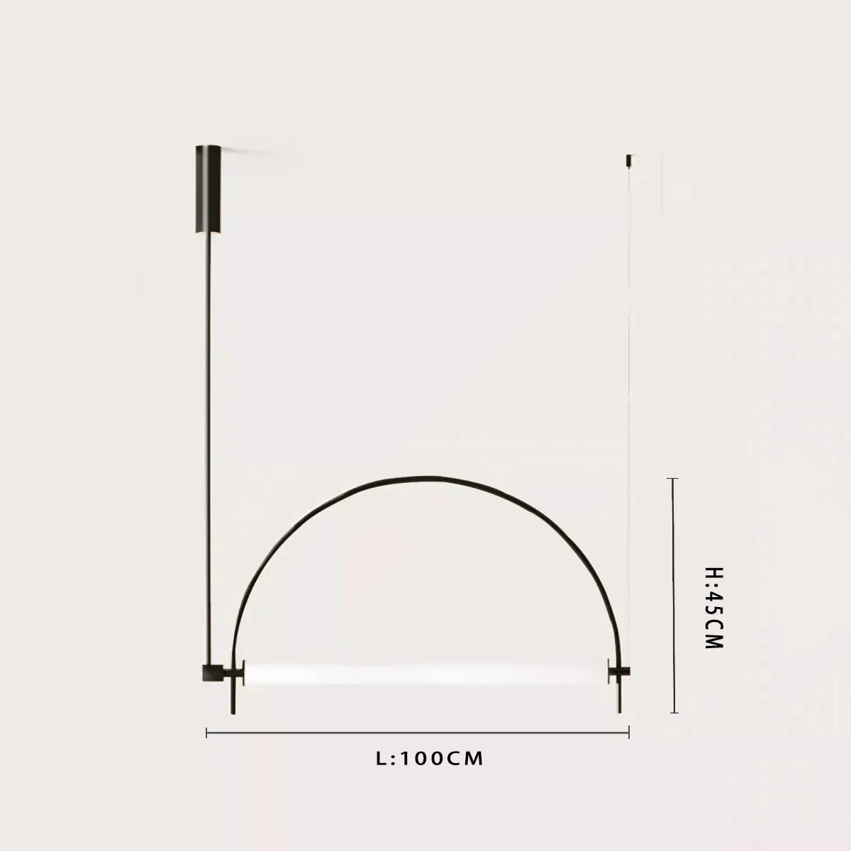 Minimalist Chrome Alloy LED Pendant Light - Decorbites