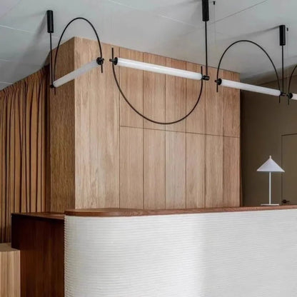 Minimalist Chrome Alloy LED Pendant Light - Decorbites