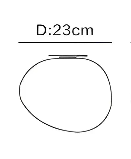 Minimalist frosted glass cobblestone wall lamp 23cm diameter circle for living room decorbites cobblestone wall lamp