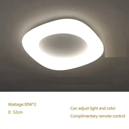 Minimalist frosted white cloud led pendant light with modern oval design and soft illumination for home office decorbites cloud led