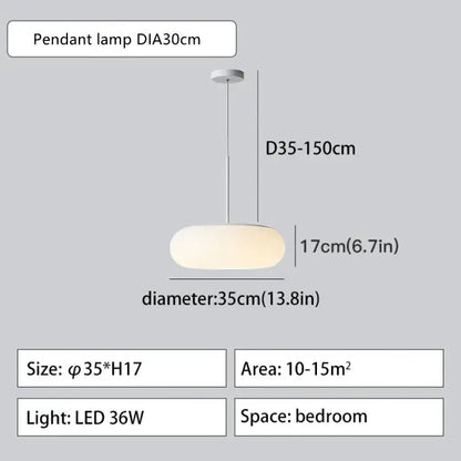 Minimalist frosted white glass pendant lamp with oval shade and metallic stem for dining table decorbites itka pendant lamp