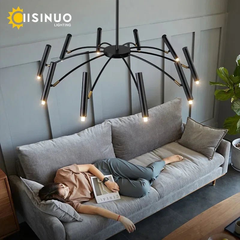Minimalist Metal G9 Pendant Chandelier - Decorbites