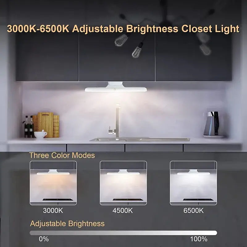 Minimalist white 30cm led night light table lamp with adjustable brightness and 3000k to 6500k color temperature options