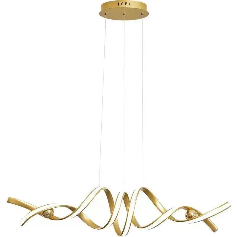 Minimalist White Linear LED Pendant Light - Decorbites