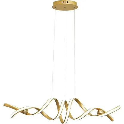 Minimalist White Linear LED Pendant Light - Decorbites