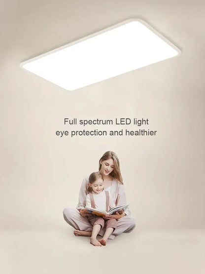 Minimalist white ultra thin decorbites led ceiling light with soft even illumination for living room ceiling light decor
