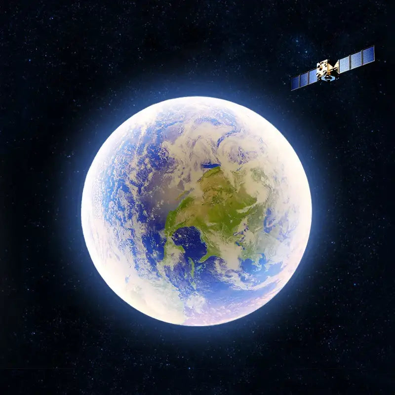 Modern 3d creative moon earth led wall lamp showing blue and green planet earth with white clouds for decorbites creative moon decor