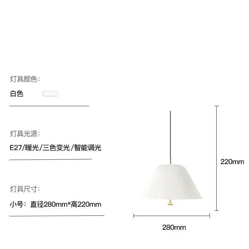 White conical pendant lamp with gold-toned metal fixture complements decorbites acrylic green dimmable pendant lamp design