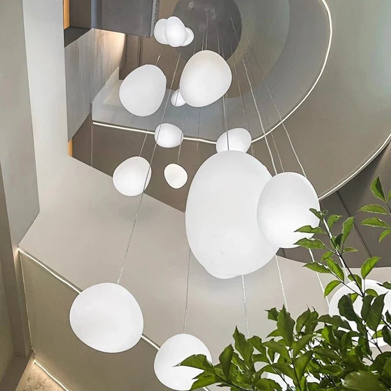Modern Acrylic Staircase Multi-Light Pendant Chandelier - Decorbites