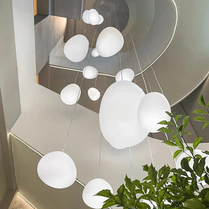 Modern Acrylic Staircase Multi-Light Pendant Chandelier - Decorbites
