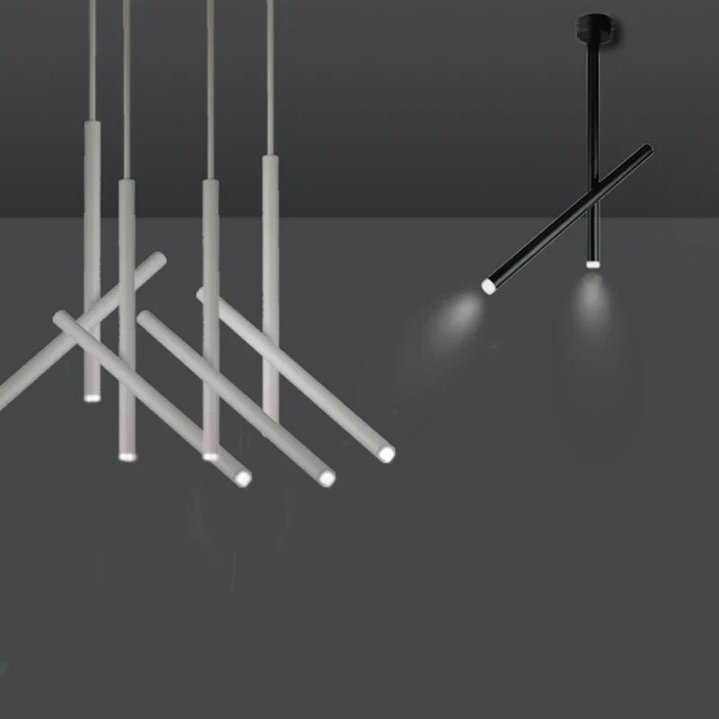 Modern Adjustable COB Aluminum Pendant Light - Decorbites