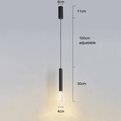 Modern Aluminum LED Pendant Light With Dual Spotlights - Decorbites