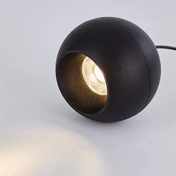 Modern Black Aluminum COB Pendant Light - Decorbites