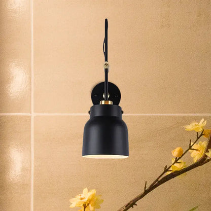 Modern black and brass industrial wall light with matte finish and 220v-240v perfect addition for stylish interiors