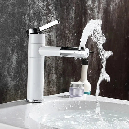 Modern black and chrome brass bathroom faucet vessel sink mixer with sleek white and chrome minimalist design decorbites brass bathroom