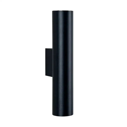 Modern black cob led wall lamp with matte cylindrical design for bedroom decorbites cob led wall sconce lighting