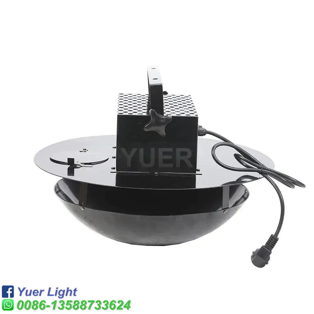 Modern black confetti streamer cannon machine with perforated housing and star-shaped handle for party use decorbites confetti streamer