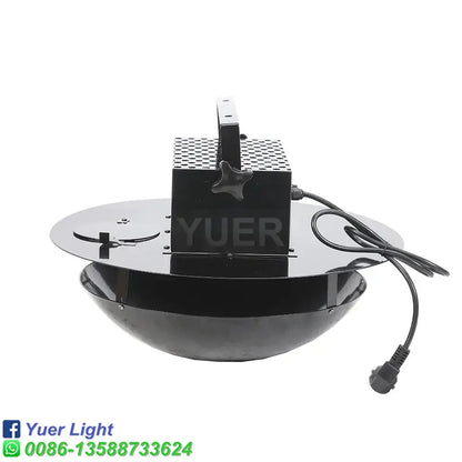 Modern black confetti streamer cannon machine with perforated housing and star-shaped handle for party use decorbites confetti streamer