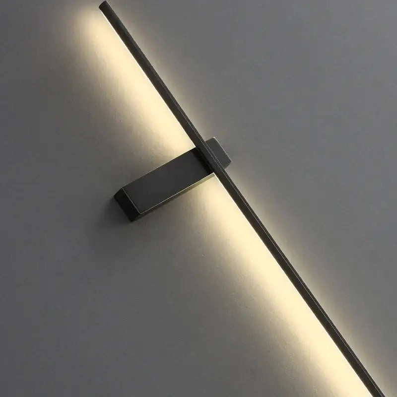 Modern black copper wall lamp with sleek minimalist design and warm ambient glow for bedroom decorbites copper wall lamp