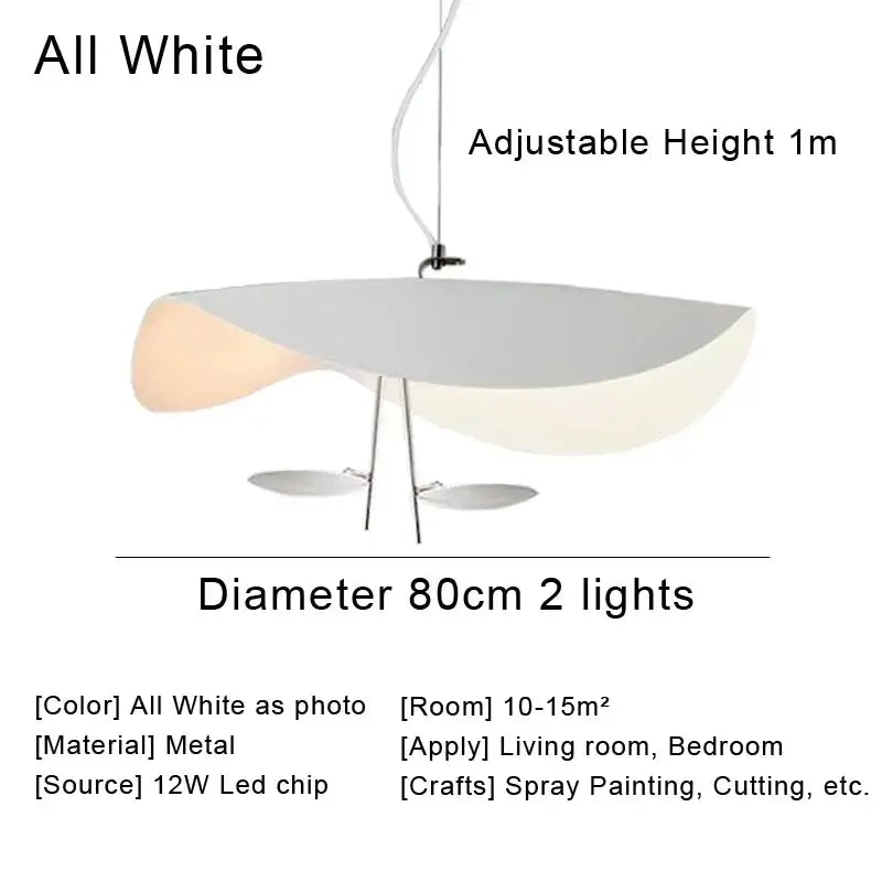 Modern black and gold decorbites lederam manta pendant light with sleek sculptural design and adjustable height for dining room decor