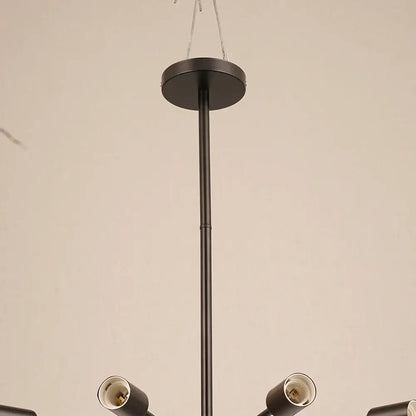 Modern black and gold led ceiling light featuring a black matte metal chandelier with adjustable fixtures for bedroom decorbites led ceiling