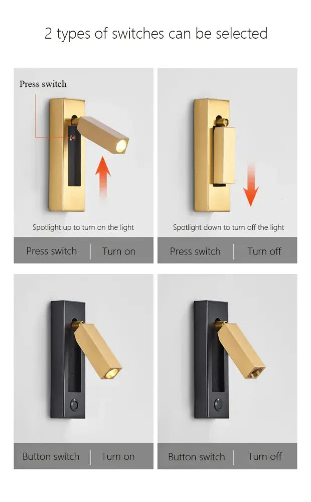Modern black brass wall sconce with adjustable gold finish and usb port for bedroom reading light decorbites black brass
