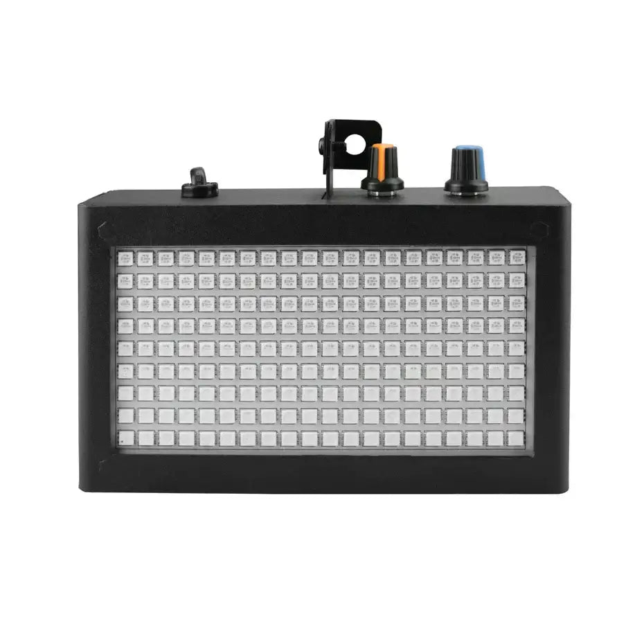 Modern black led strobe flash light with white square leds and control knobs for party room sound control decorbites led strobe