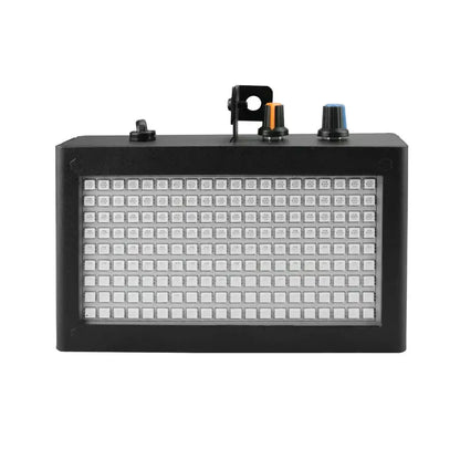 Modern black led strobe flash light with white square leds and control knobs for party room sound control decorbites led strobe