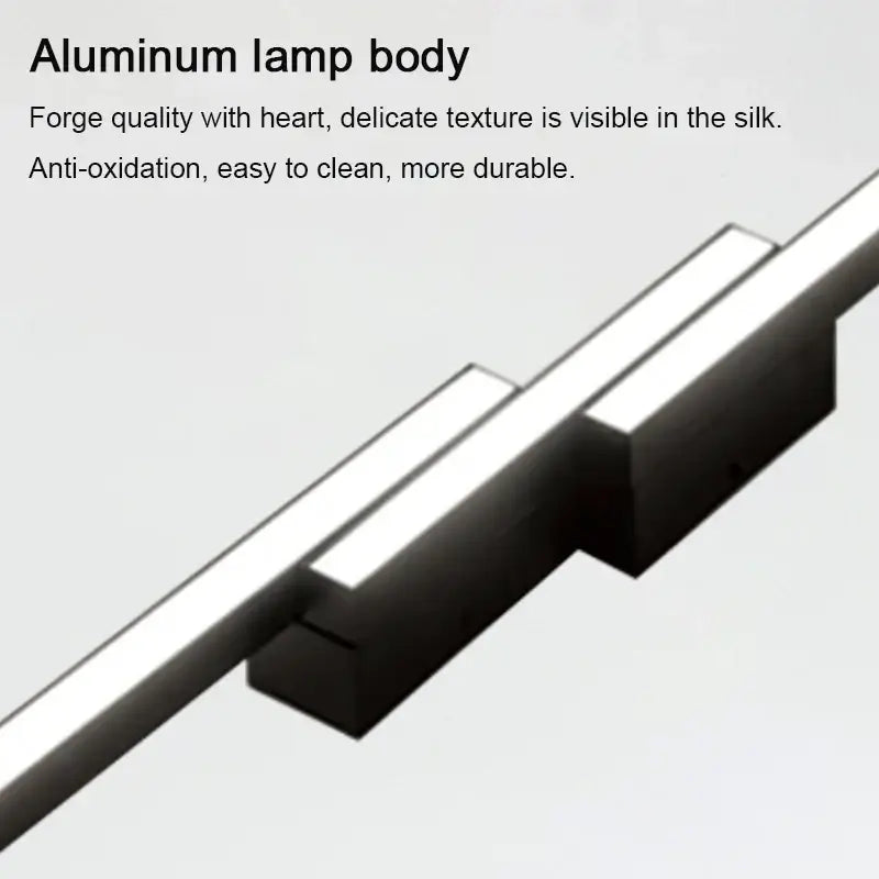 Modern black minimalist led ceiling light with sleek aluminum body and matte finish for living room decorbites led ceiling use