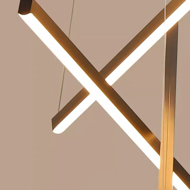 Modern Black Multi-Light LED Pendant Chandelier - Decorbites