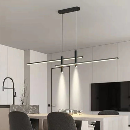 Modern Black or Gold Dimmable LED Pendant Light - Decorbites