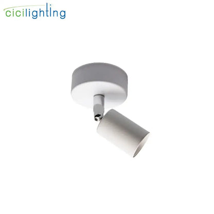 Modern black and white decorbites industrial ceiling light with a sleek cylindrical adjustable spotlight for kitchen decor