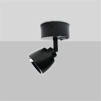 Black matte finish adjustable ceiling spotlight with modern design for wall lamp decorbites led wash reading use
