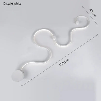 White d-style garment hanger with curved design and rounded ends complementing decorbites contemporary acrylic wall lamps