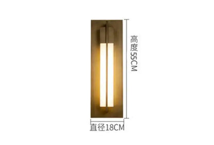 Modern brass and frosted glass led wall lights with warm golden glow and bronze finish designed for living room wall lights