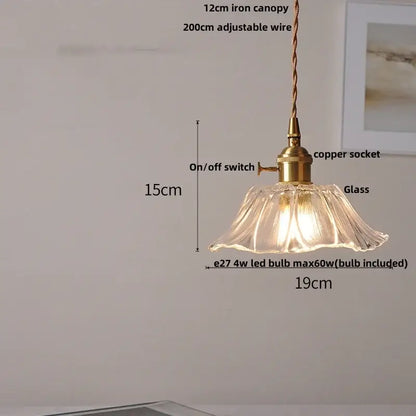 Modern brass ice cube glass pendant light with fluted design brass copper socket and adjustable iron canopy for kitchen island decorbites ice cube