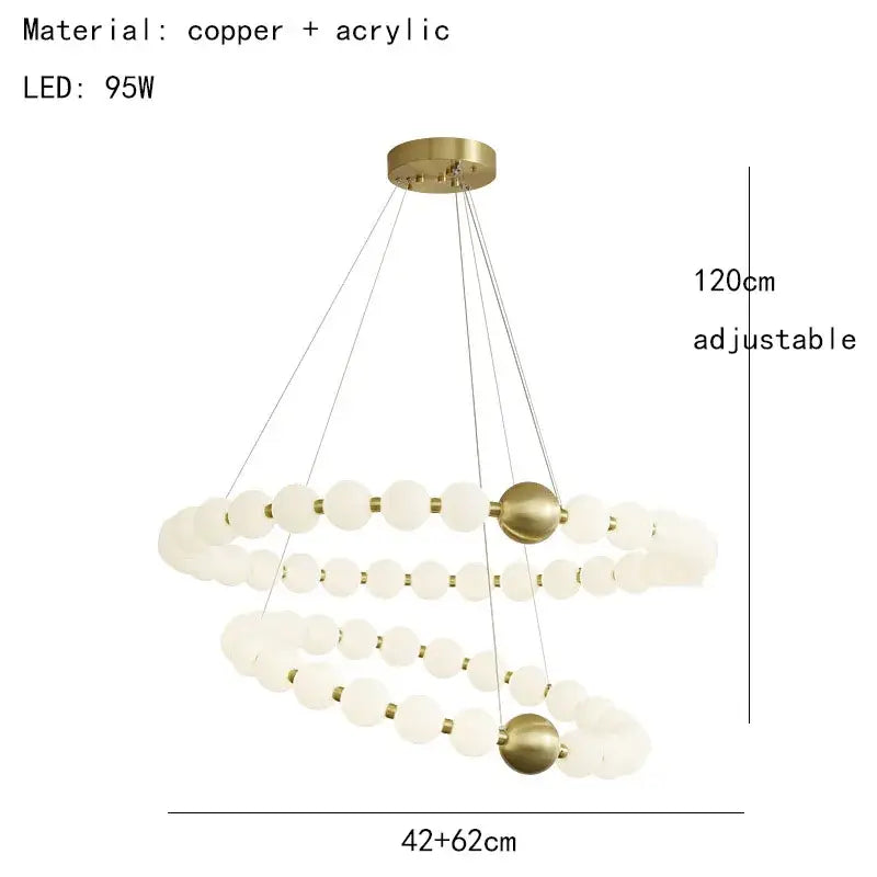 Modern decorbites brass round led pendant lights featuring frosted glass spheres and brass accents for dining room decor
