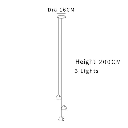 Modern cascading crystal ball chandelier pendant light with three spherical bulbs and 16cm ceiling mount by decorbites crystal ball