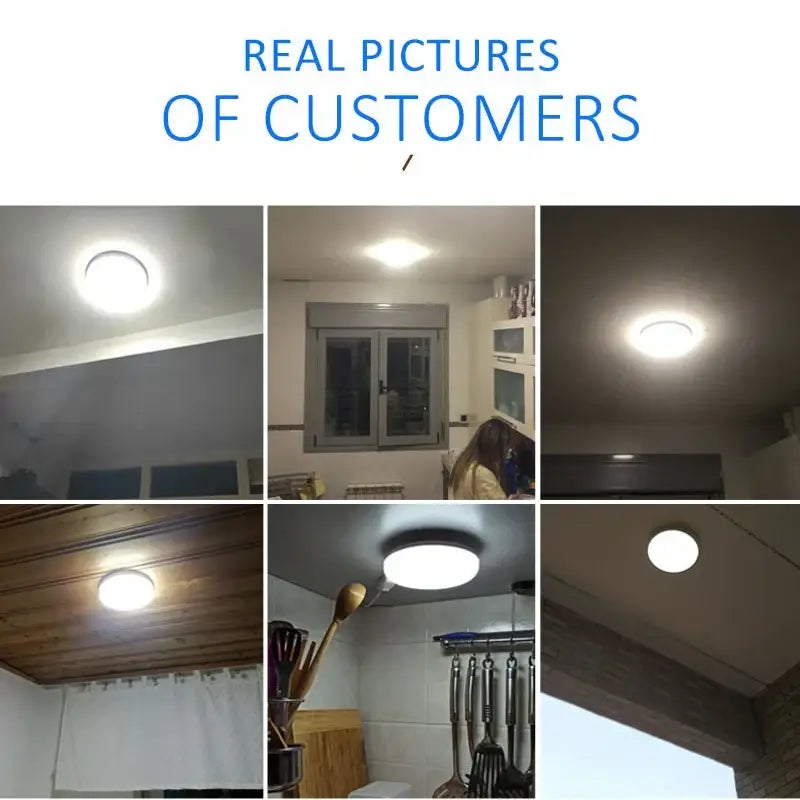 Modern circular black and white led ceiling light with sleek white finish for kitchen or bathroom decorbites led ceiling fixture