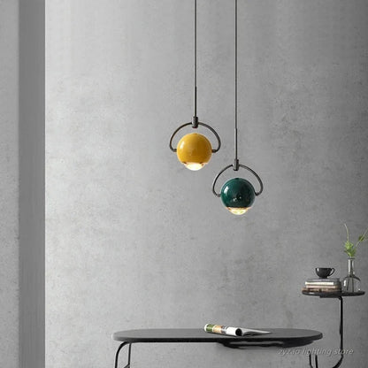Modern Colorful Aluminum Mini Pendant Light - Decorbites