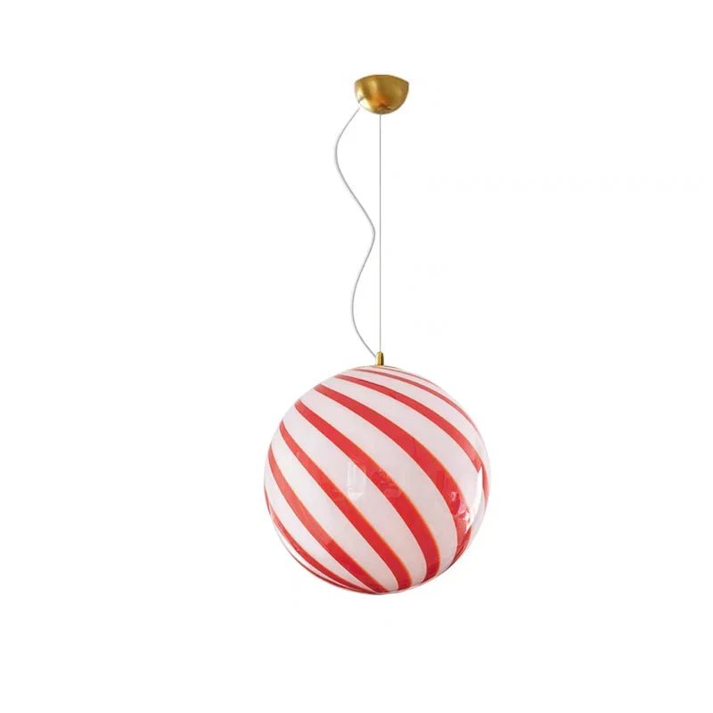 Modern Colorful Glass Ball Pendant Light - Decorbites
