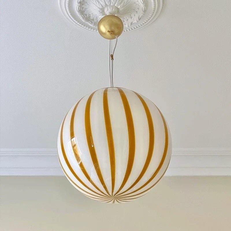 Modern Colorful Glass Ball Pendant Light - Decorbites
