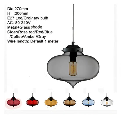 A sleek smoky glass bowl pendant light with exposed Edison bulb for modern kitchen dining room decorbites glass bowl