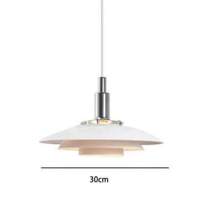 Modern colorful umbrella led pendant light featuring a sleek white tiered design with chrome accents for dining room decorbites colorful umbrella pendant light