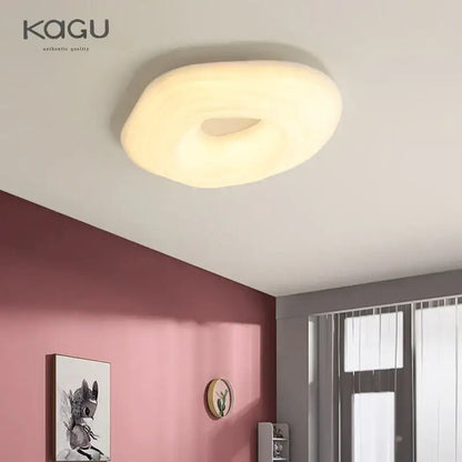 Modern cream cloud led ceiling chandelier with soft glow and minimalist design for living room decorbites cloud led lighting