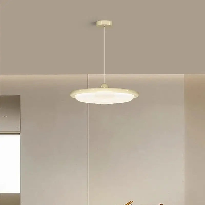 Cream style led ceiling lights with a sleek circular design and soft diffused glow for modern living room decorbites decor