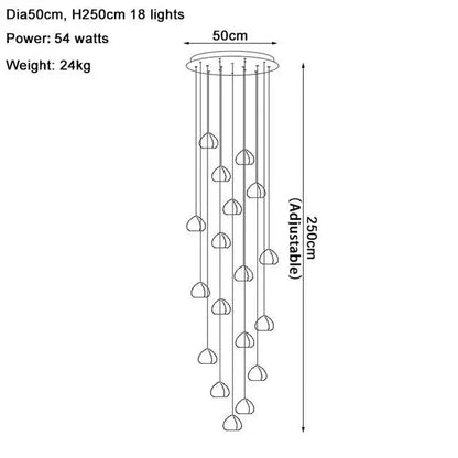 Modern Crystal Ball Pendant Light in Silver Iron - Decorbites