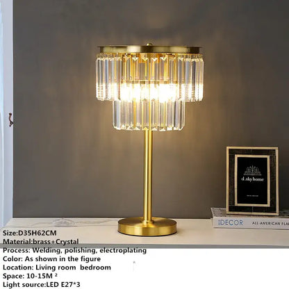 Modern floor lamp with golden brass base and cascading crystal prisms for elegant decorbites crystal brass floor lighting